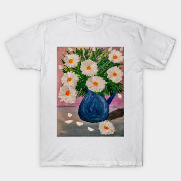 simple and beauty flowers T-Shirt by kkartwork